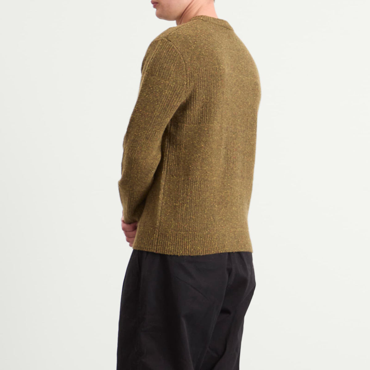 Foret Orbit Jacquard Donegal Jumper