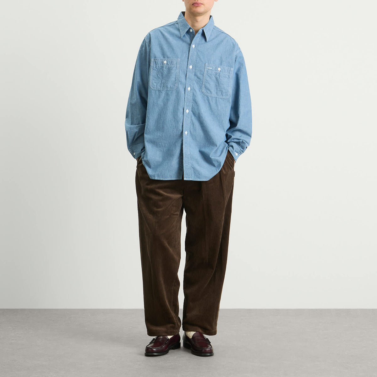 Beams Plus Chambray Work Shirt