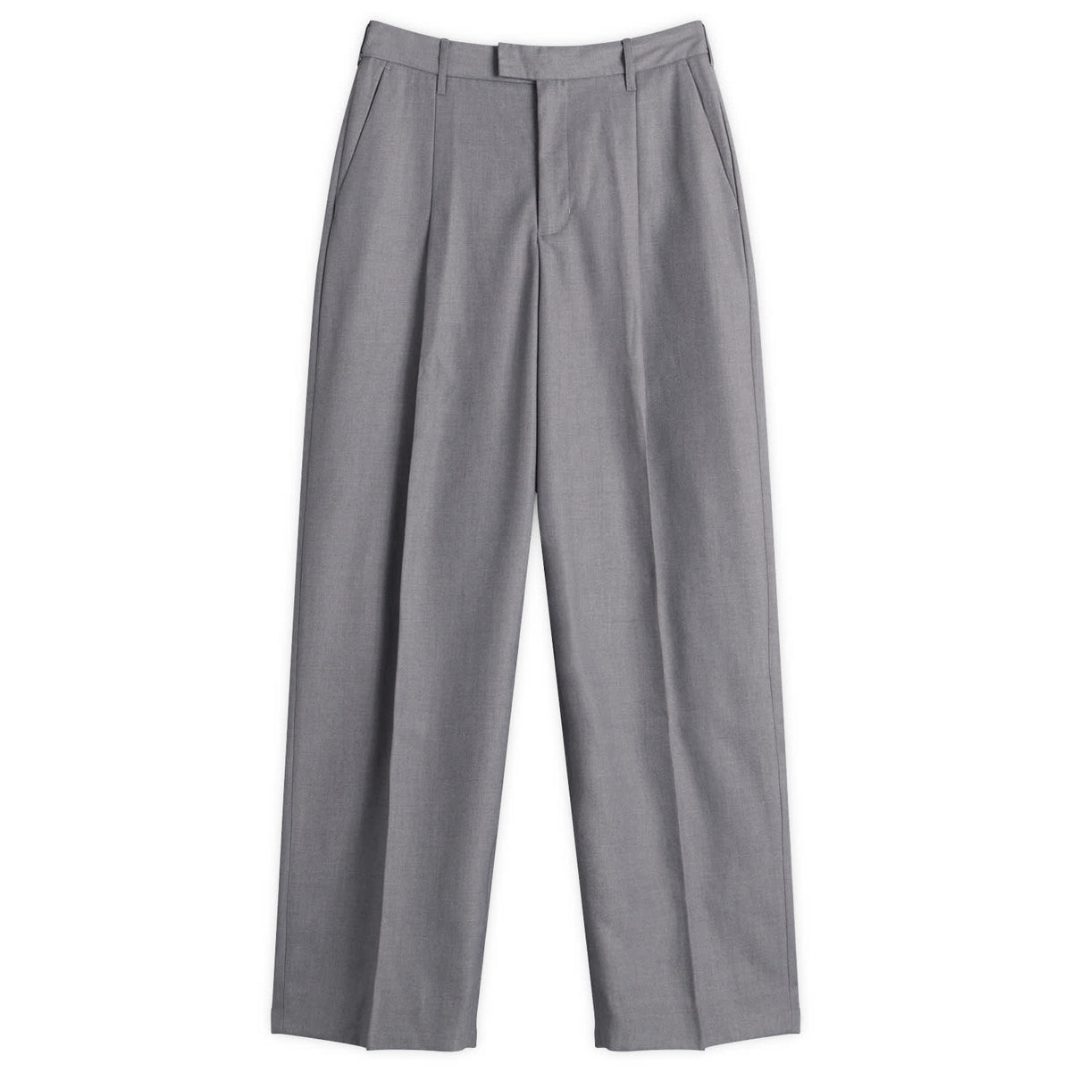 about:blank Tailored Wide Leg Trouser