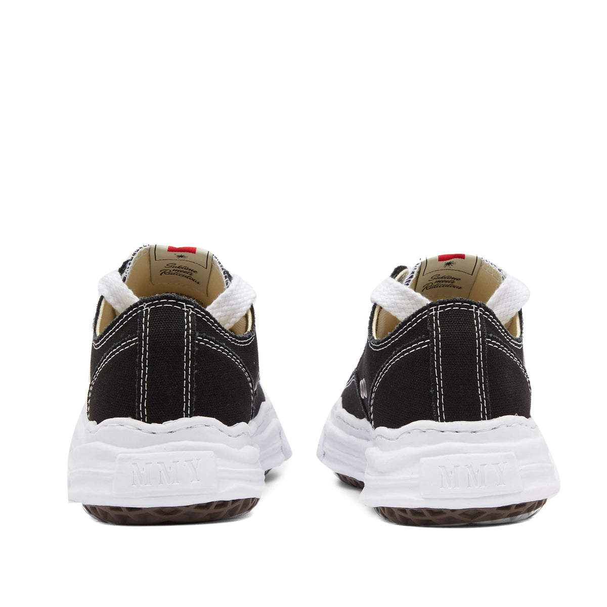Maison MIHARA YASUHIRO Hank Low Original Sole Toe Cap Canvas Sneaker