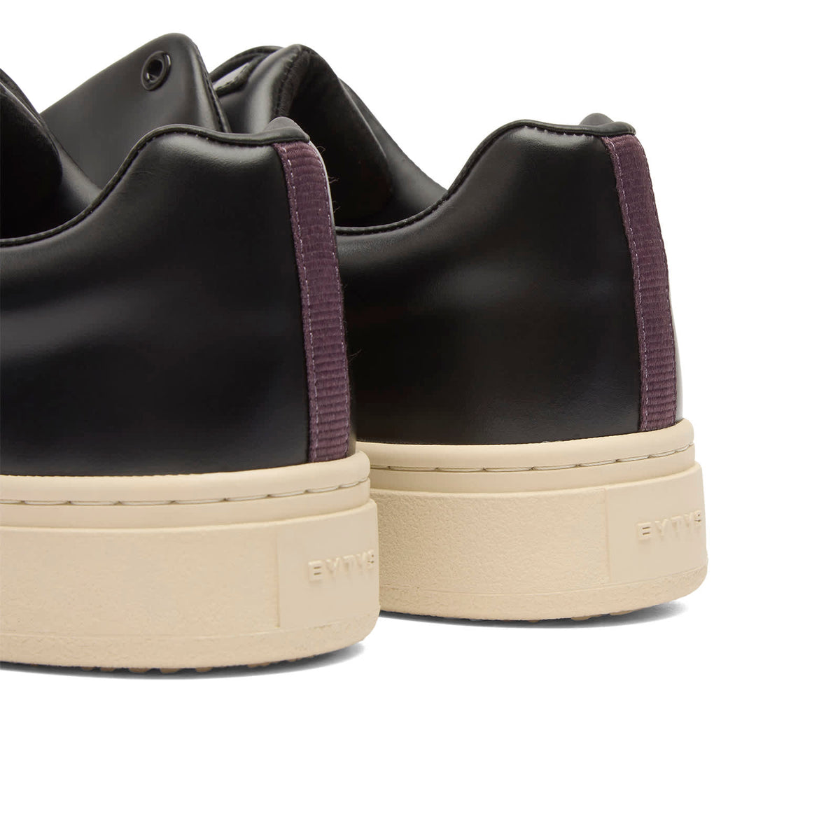 Eytys Doja Black Leather Sneakers