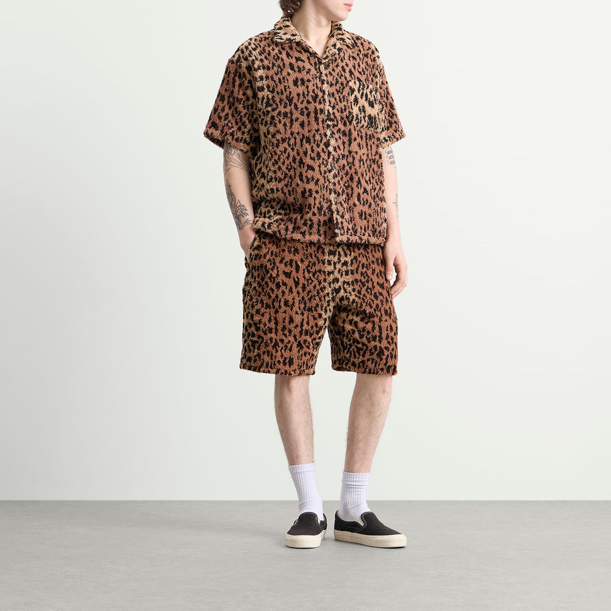 Neighborhood x Hippopotamus Terry Cloth Shorts