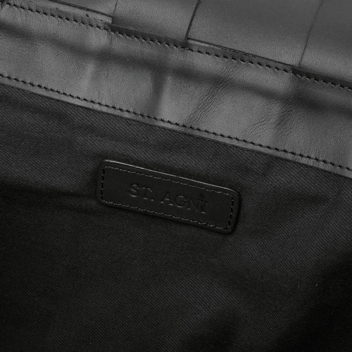 St. Agni Woven Envelope Slim Tote