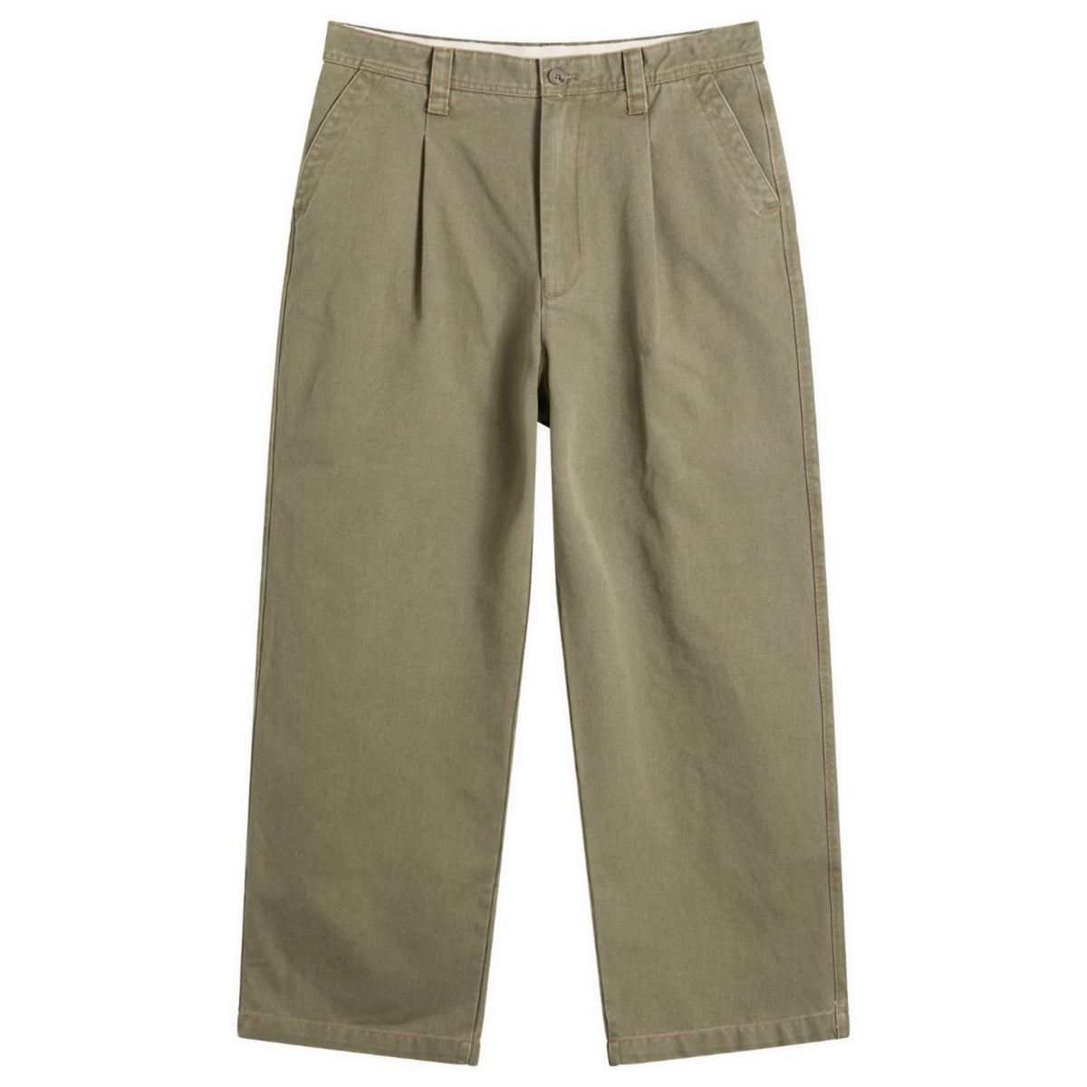 Bound Heavy Canvas Workwear Trousers