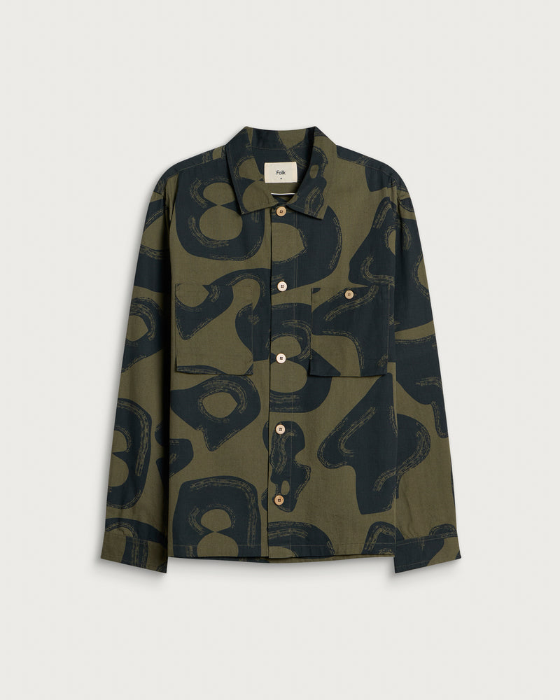Folk Patch Overshirt