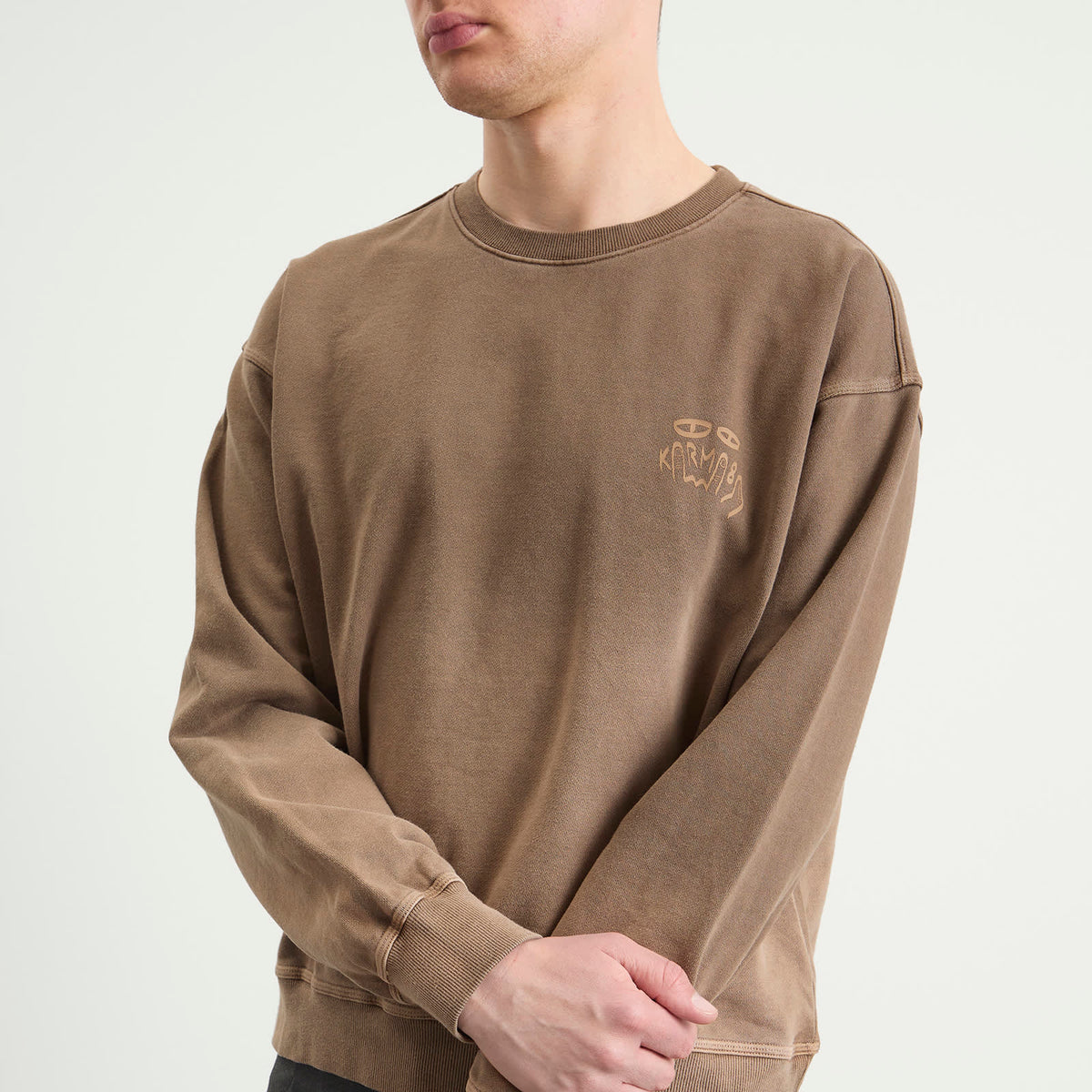 Karma8a Washed Crewneck Sweatshirt
