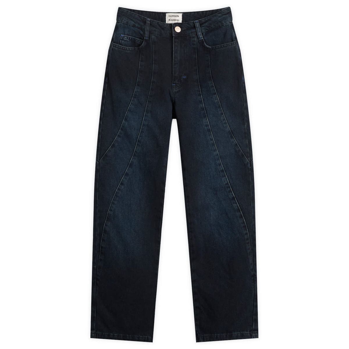 Damson Madder Juli Wavy Seams Jeans