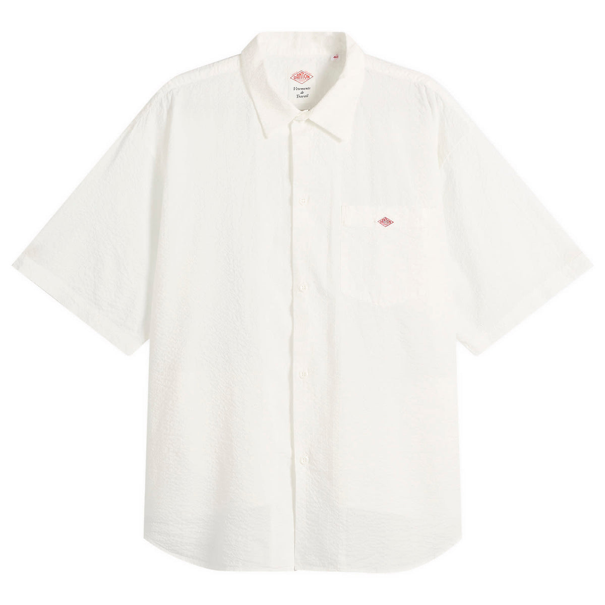 Danton Seersucker Short Sleeve Shirt