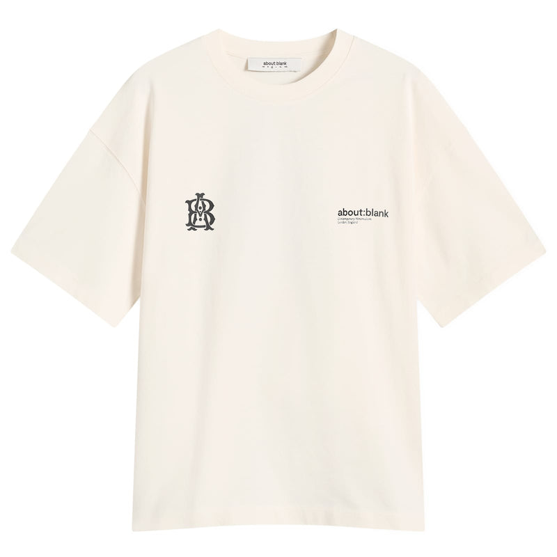 about:blank Dual Logo T-Shirt