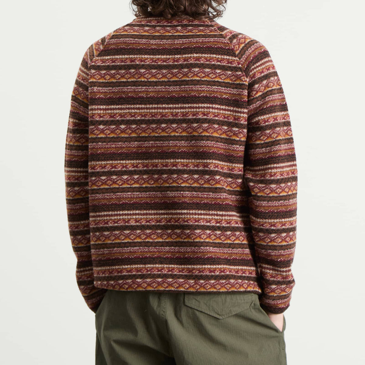 Kestin Junction Knitted Fairisle Sweatshirt