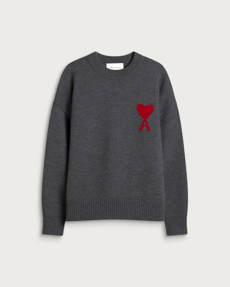 AMI Paris Crewneck Contrasted ADC Jumper