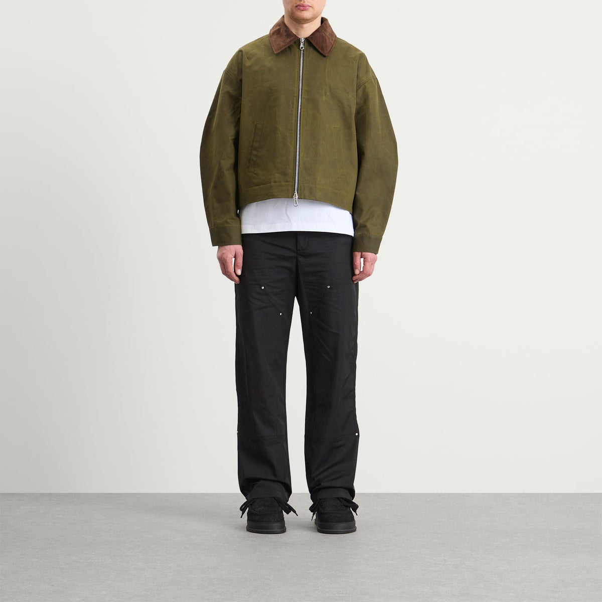 Cole Buxton Wax Cotton Overshirt