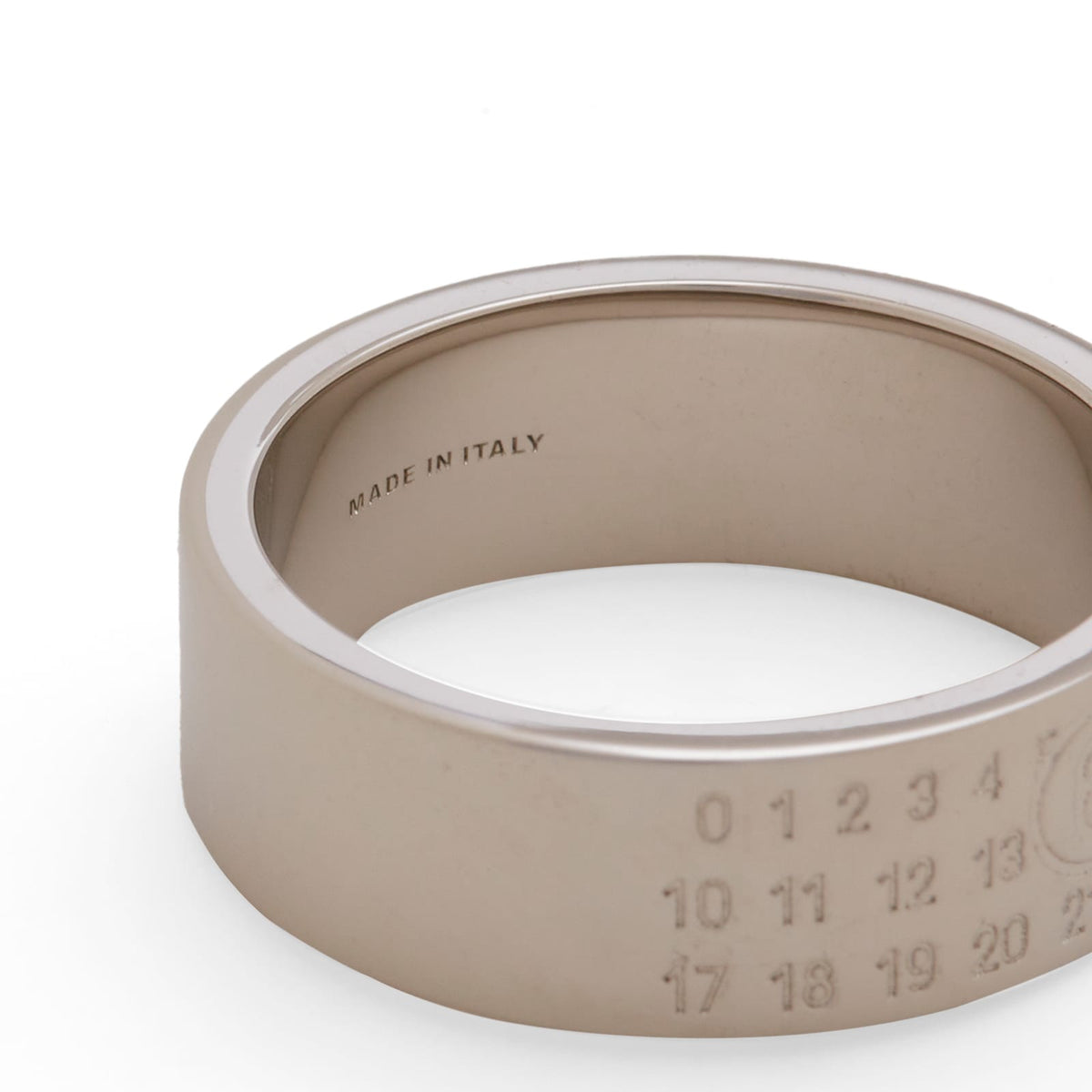 MM6 Maison Margiela Minimal Logo 8mm Ring