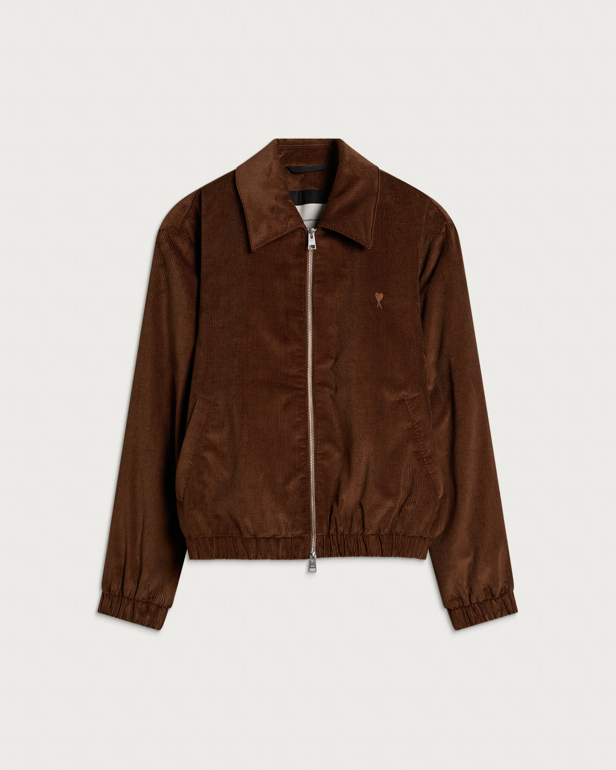 AMI Paris Fine Corduroy ADC Padded Zipped Jacket