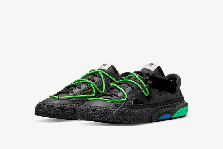 The Nike x Off-White Blazer Low '77 sneakers.