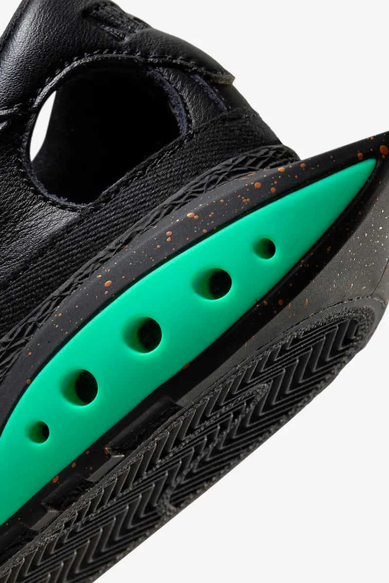 The heel of the Nike x Off-White Blazer Low '77 sneakers.
