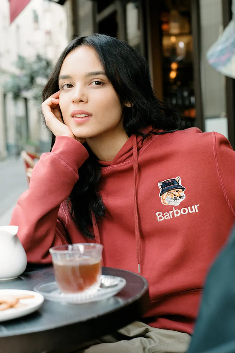 Image from the BARBOUR X MAISON KITSUNÉ collection