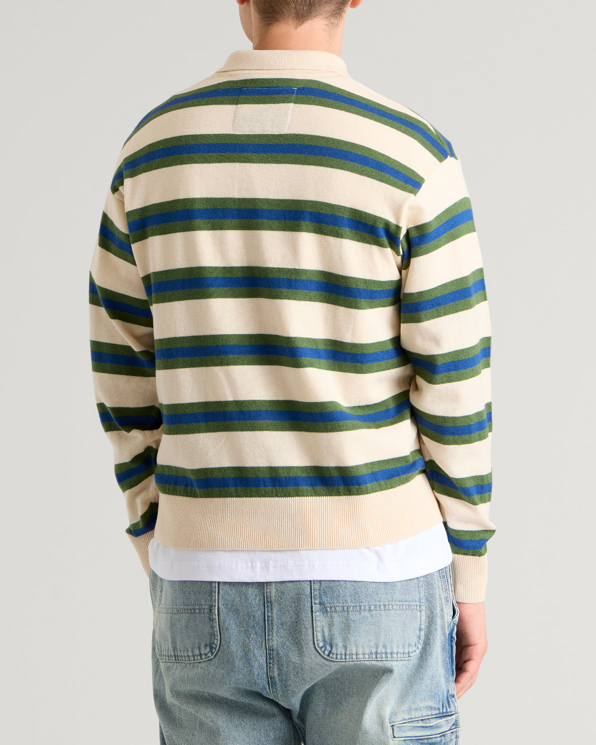 Ecstatic Research Border Polo Knit