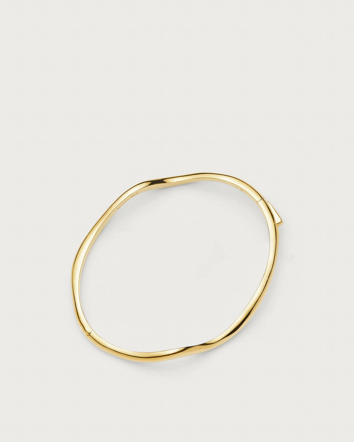 Missoma Molten Classic Hinged Bangle