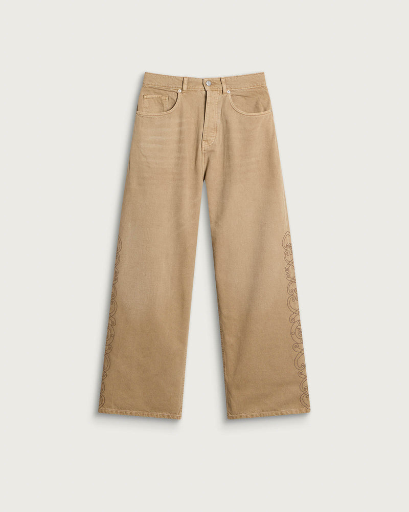 Drôle de Monsieur Straight Leg Denim Jeans