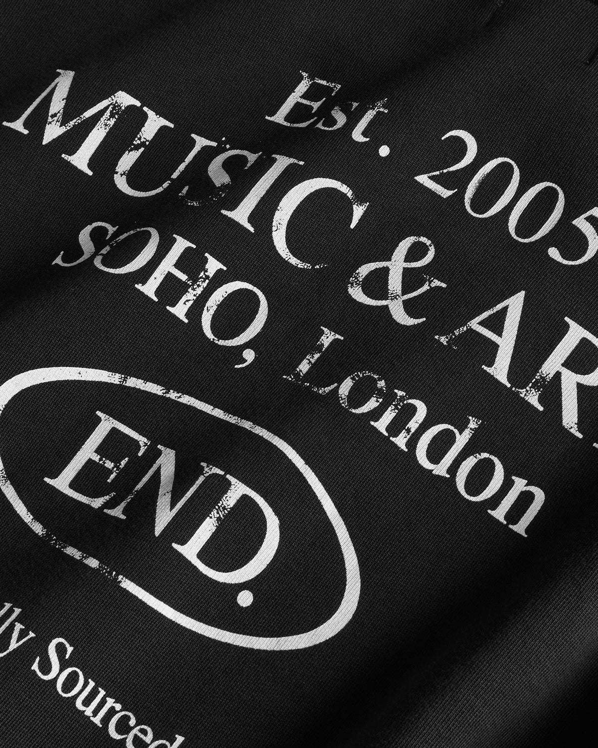 END. Worn Established Hoodie