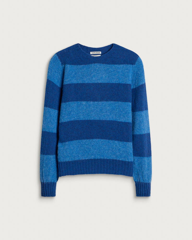 YMC Suedehead Stripe Knit