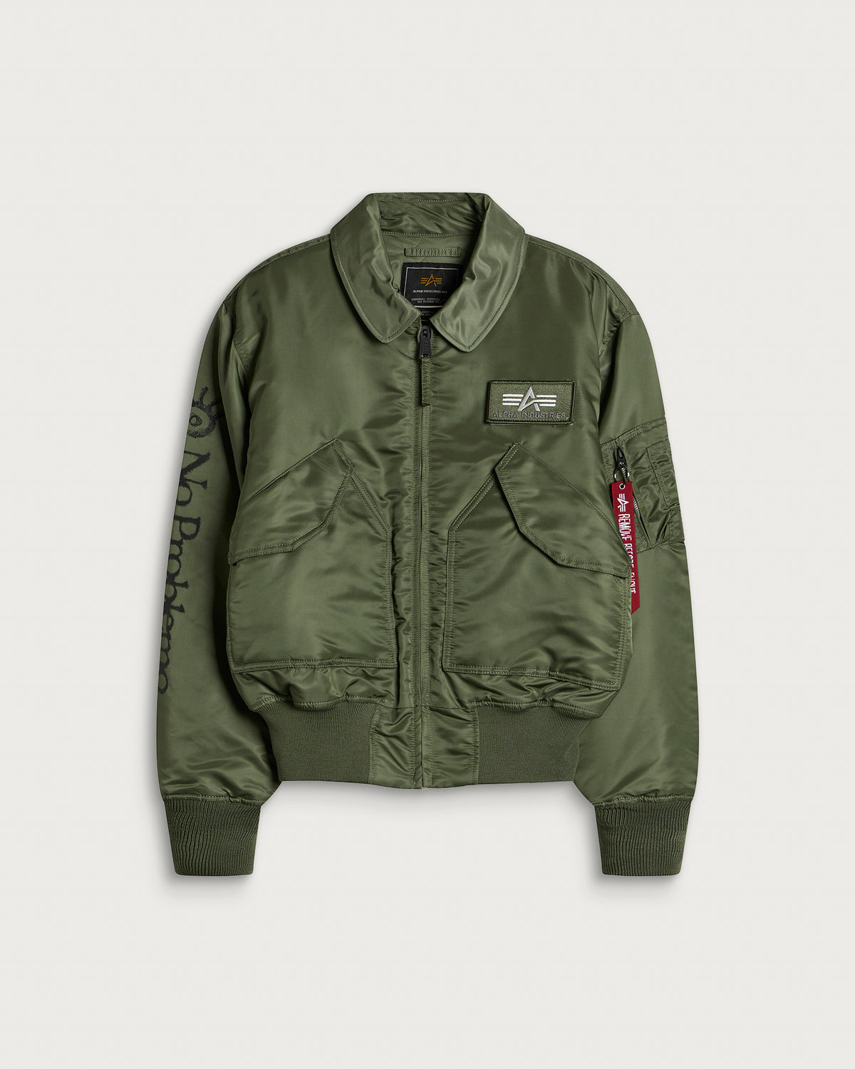 No Problemo NP x Alpha Industries Ancient Findings Jacket