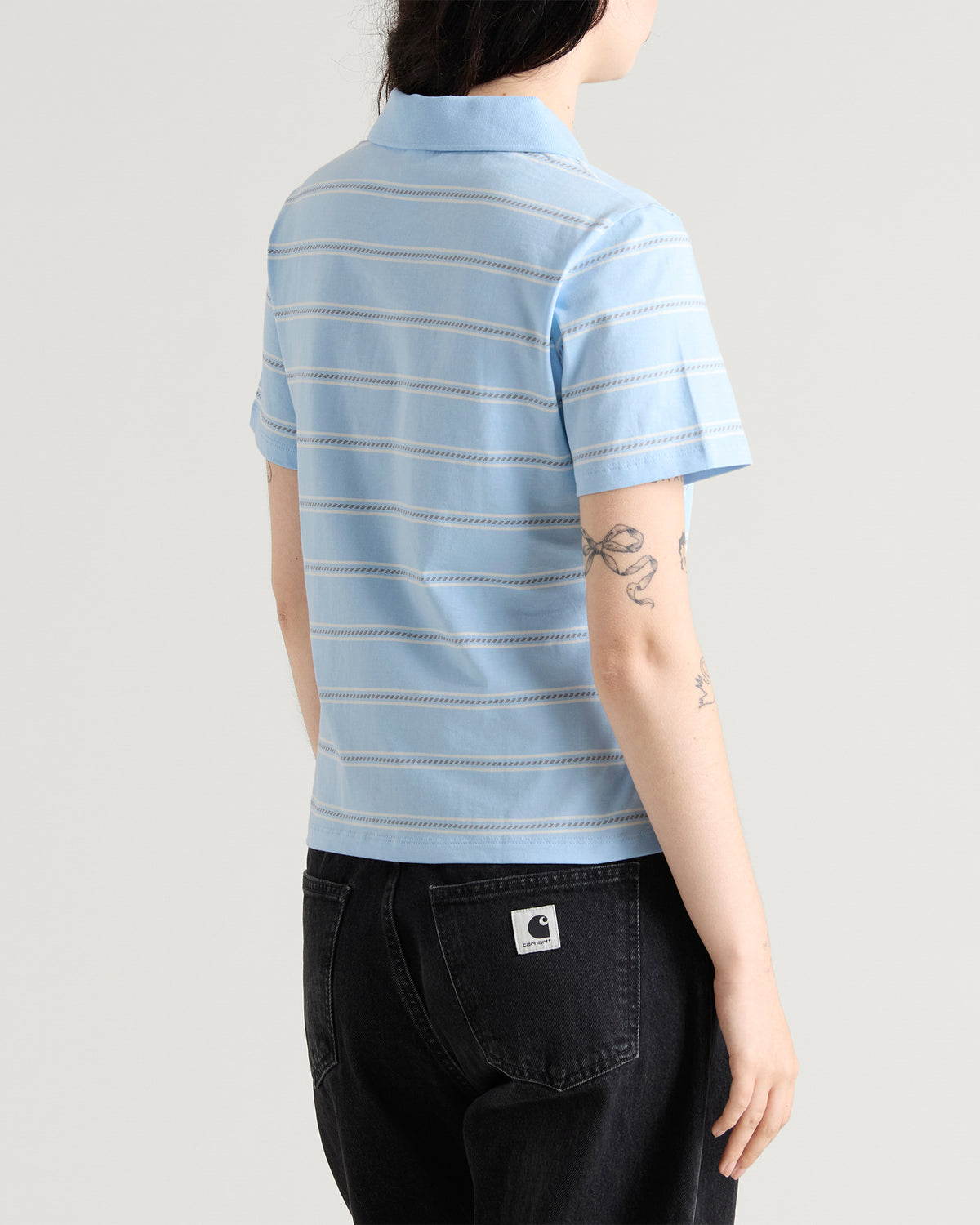 adidas Stripe Polo