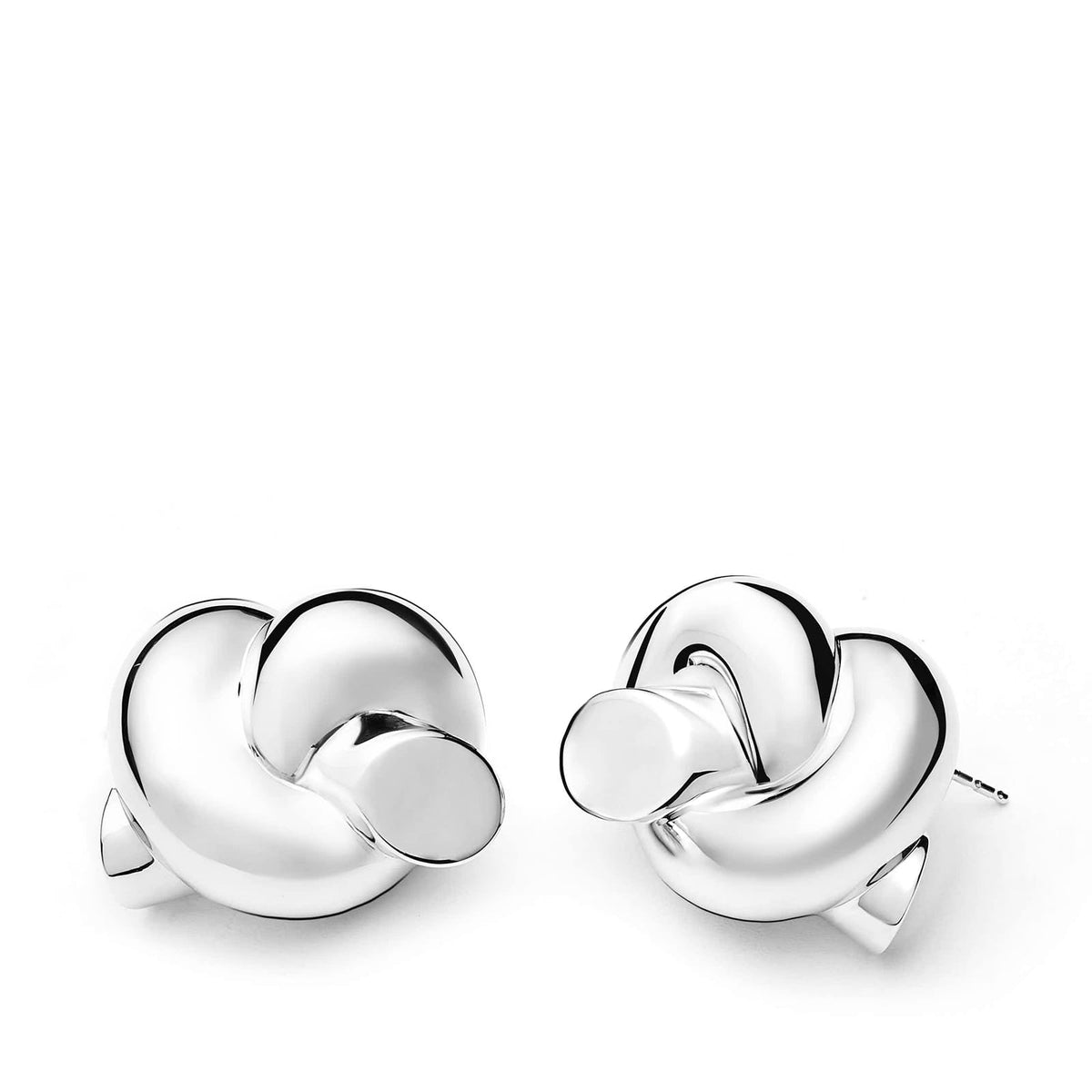 Missoma x Lucy Williams Knot Oversized Stud Earrings