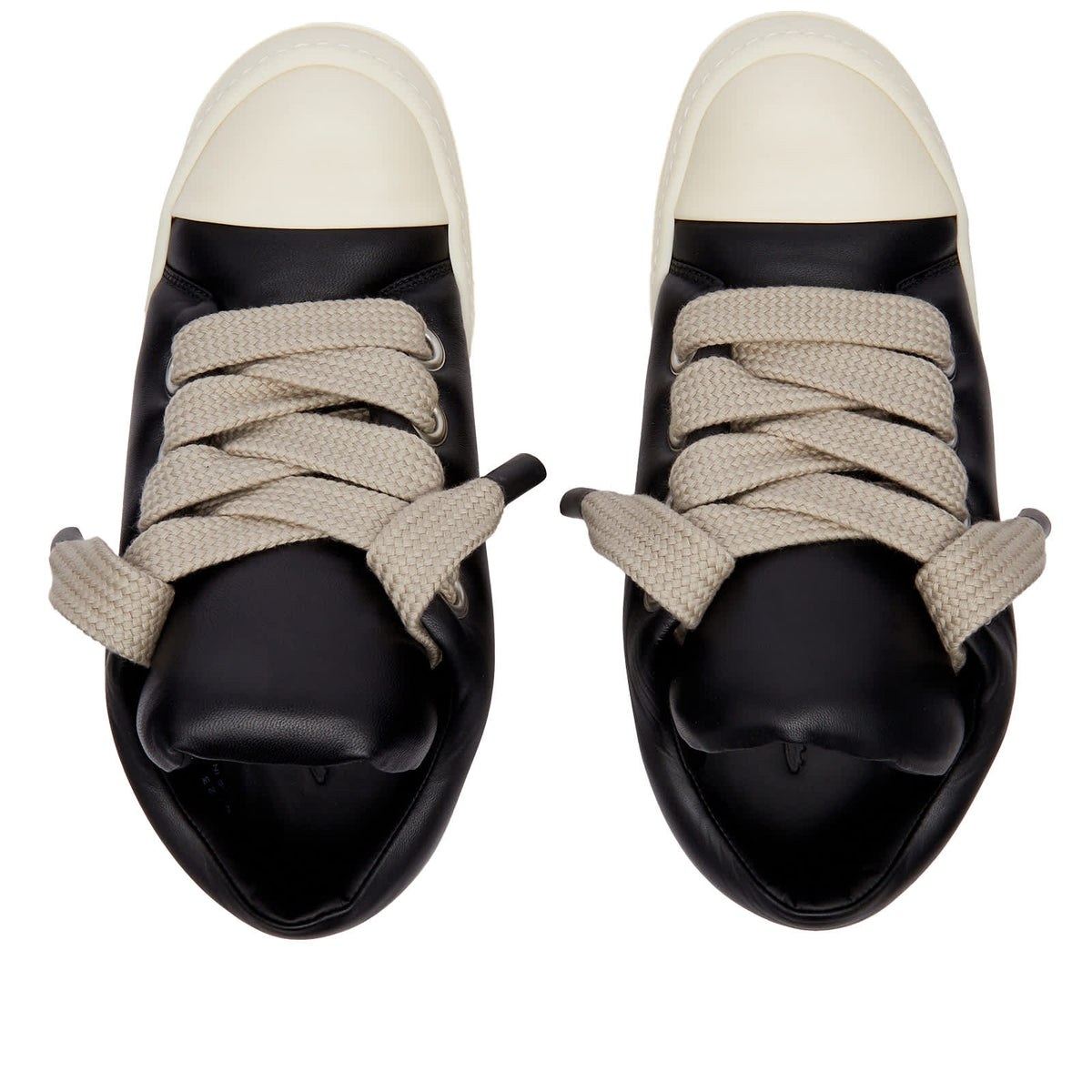 Rick Owens Jumbo Lace Padded Low Sneakers