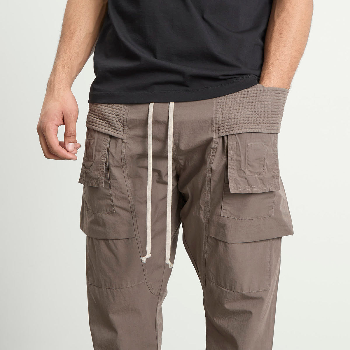 Rick Owens DRKSHDW Creatch Cargo Drawstring