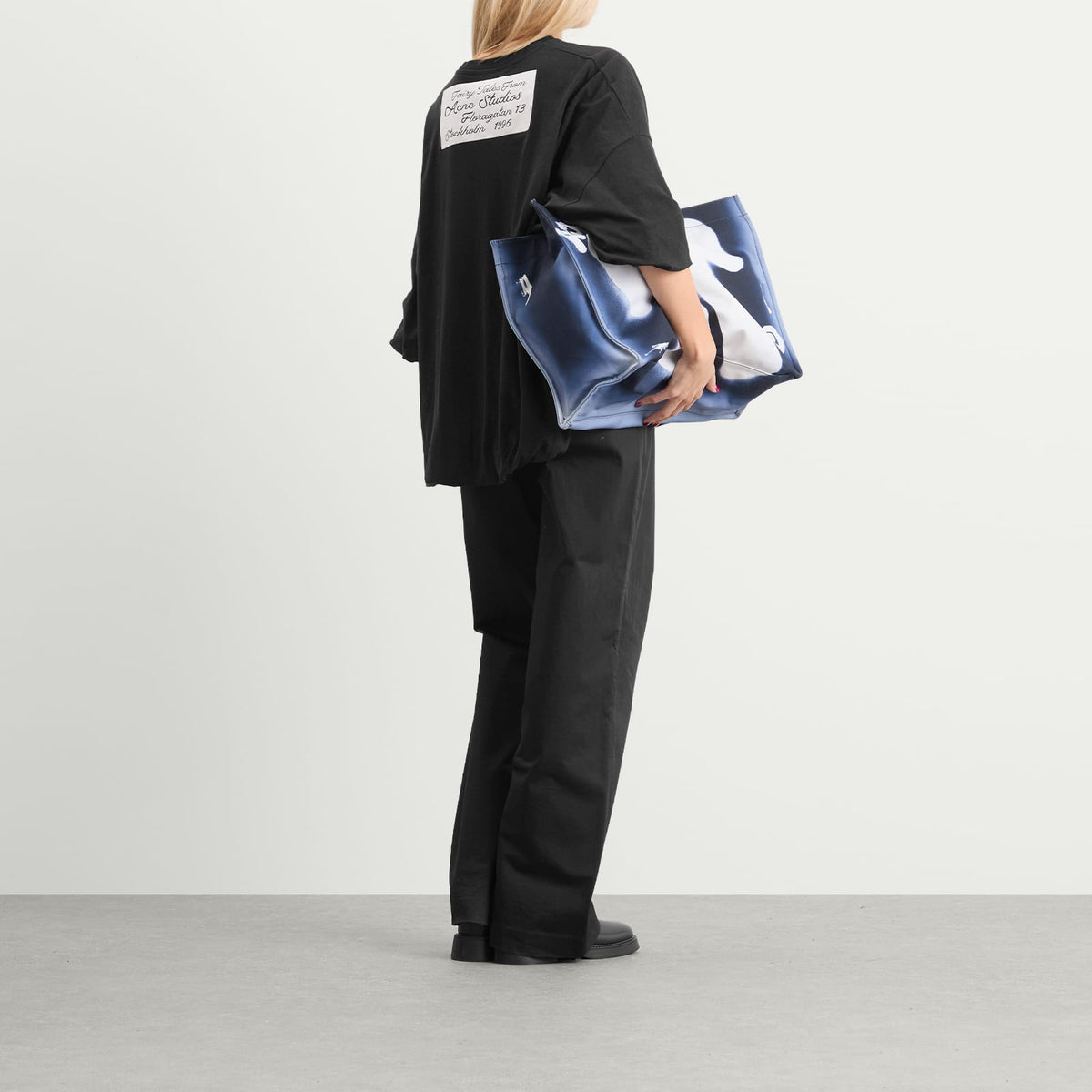 Acne Studios Eniko Irregular Balloon T-Shirt Dress