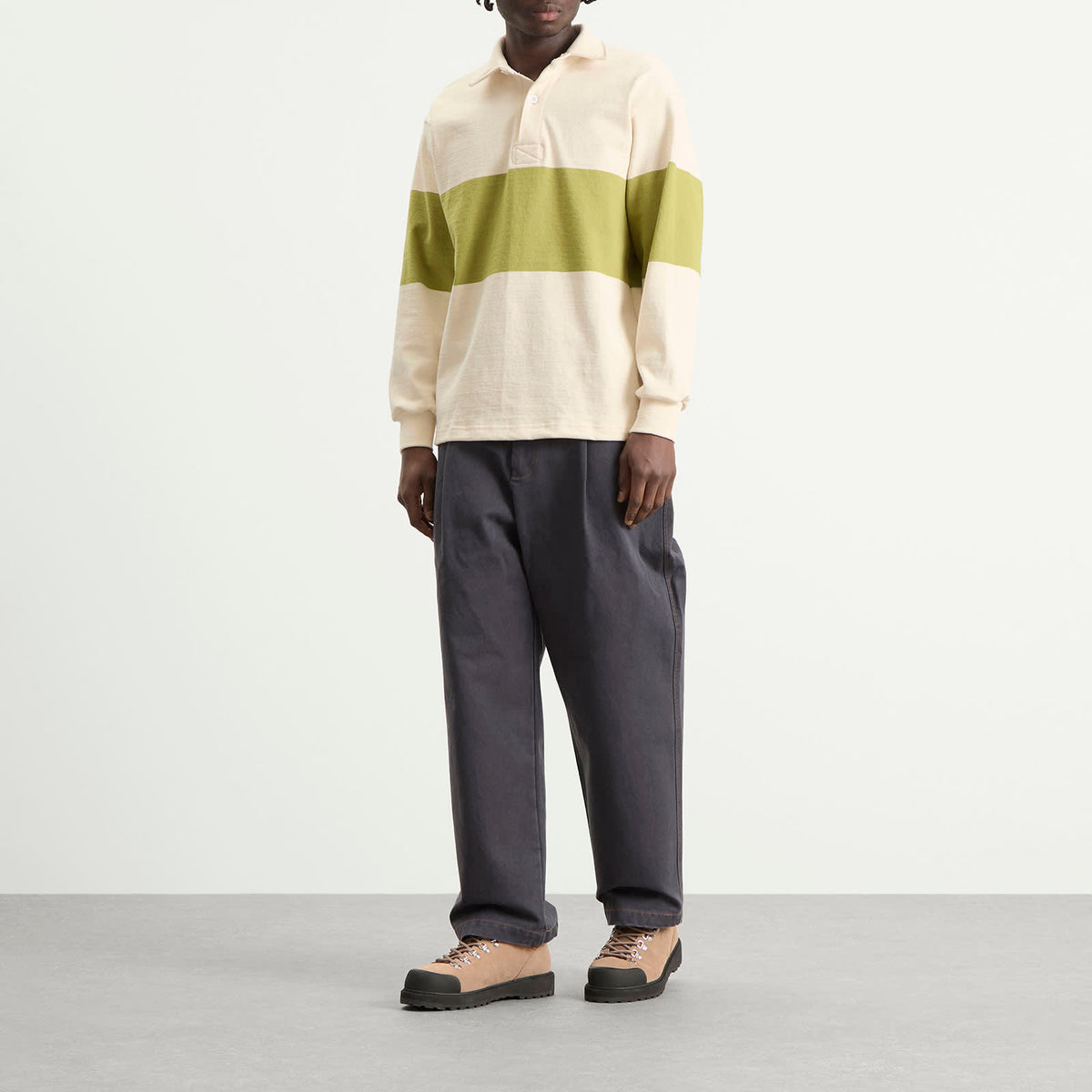 Café Mountain Block Stripe Sportsman Shirt