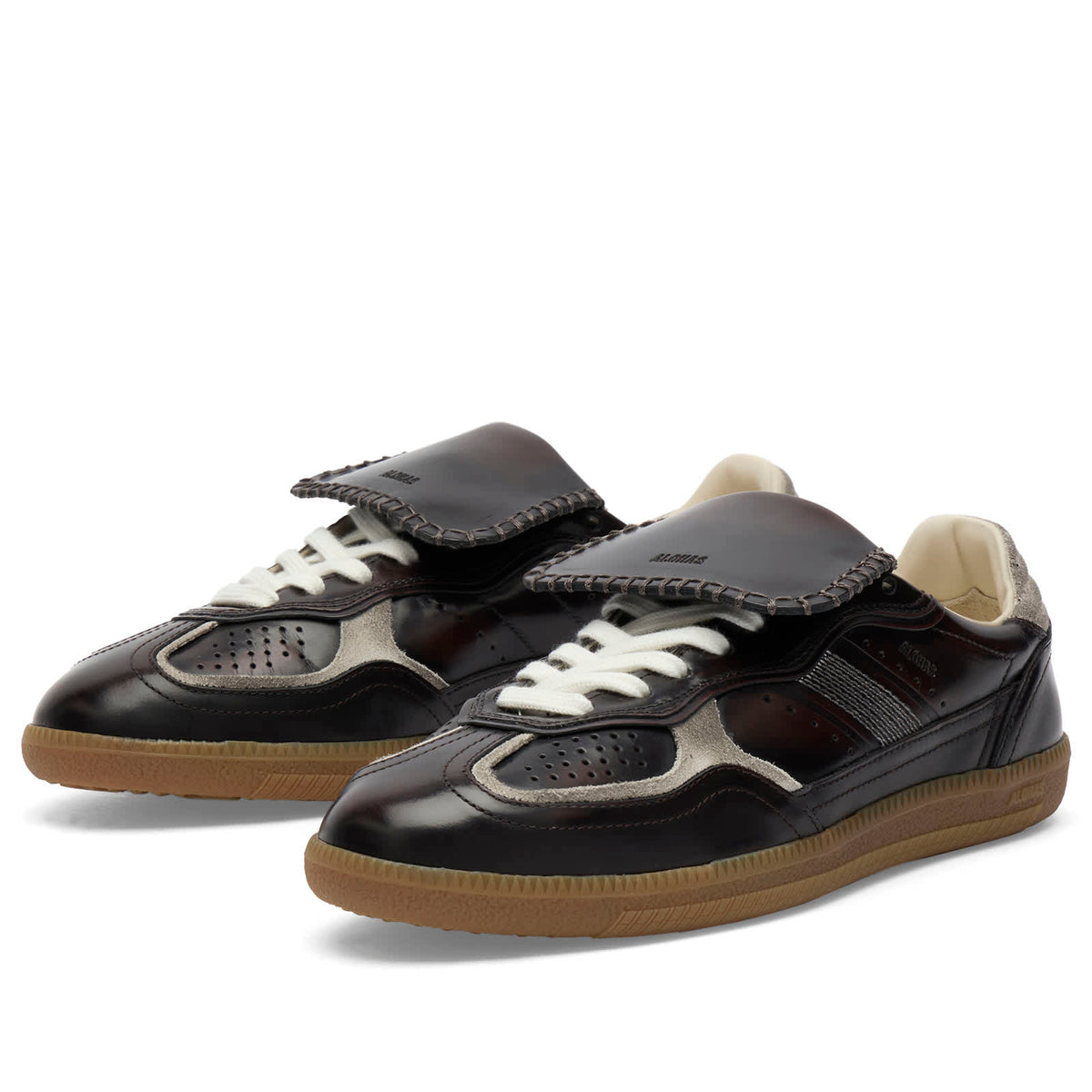 ALOHAS TB 490 Vintage Effect Leather Sneakers