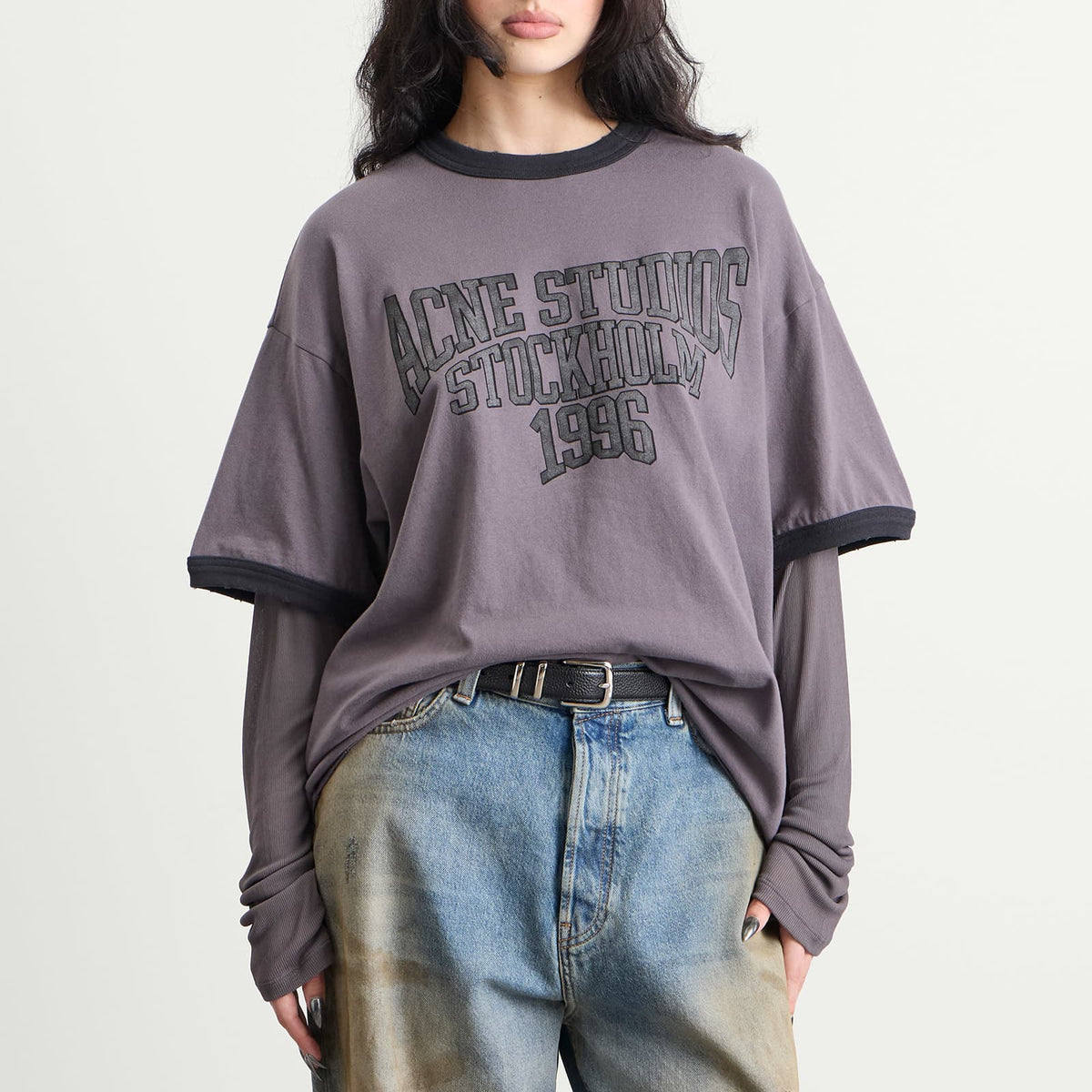 Acne Studios Edra Double College Top