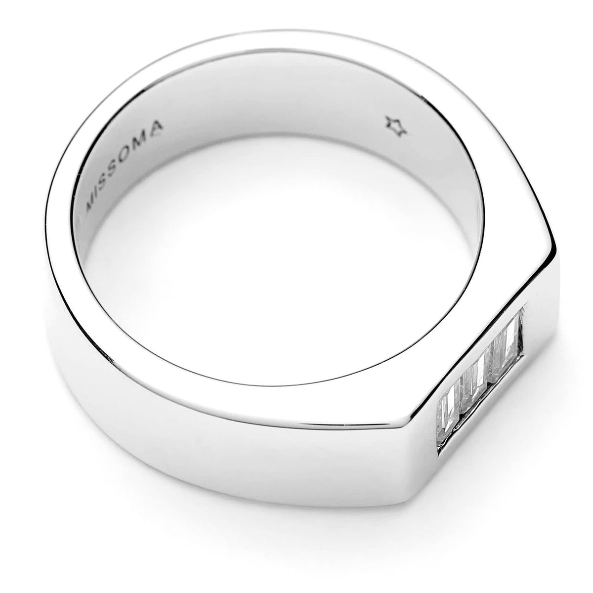 Missoma x Lucy Williams Triple Stone Chunky Ring