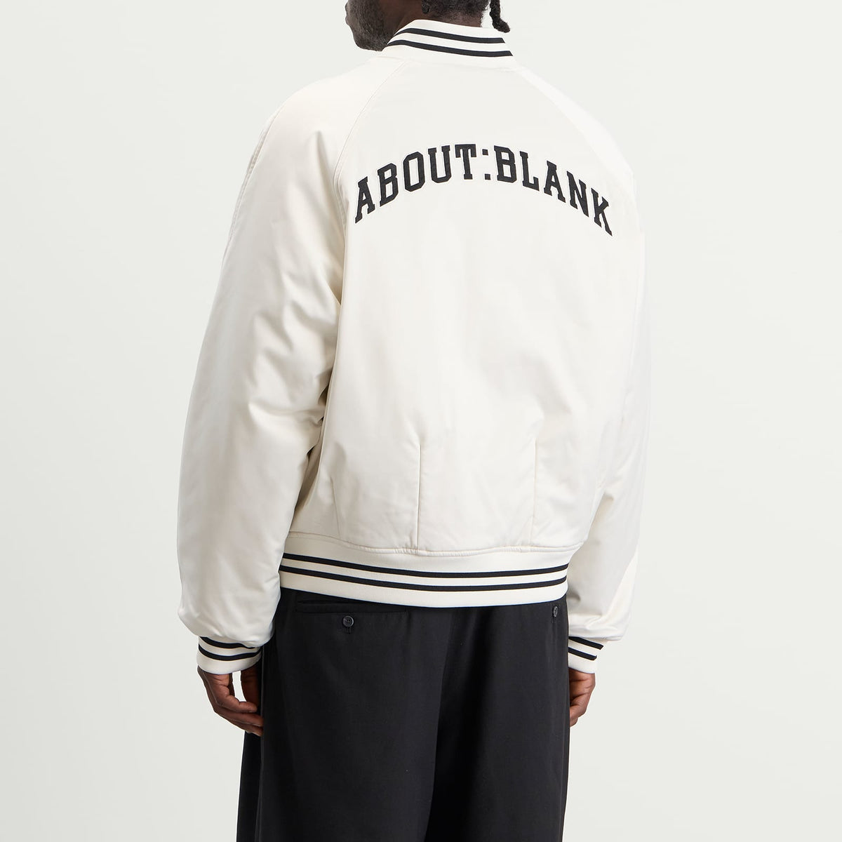 about:blank reversible Satin Jacket