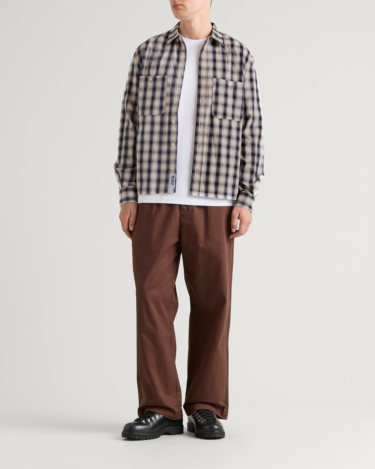 Butter Goods Shadow Plaid Shirt