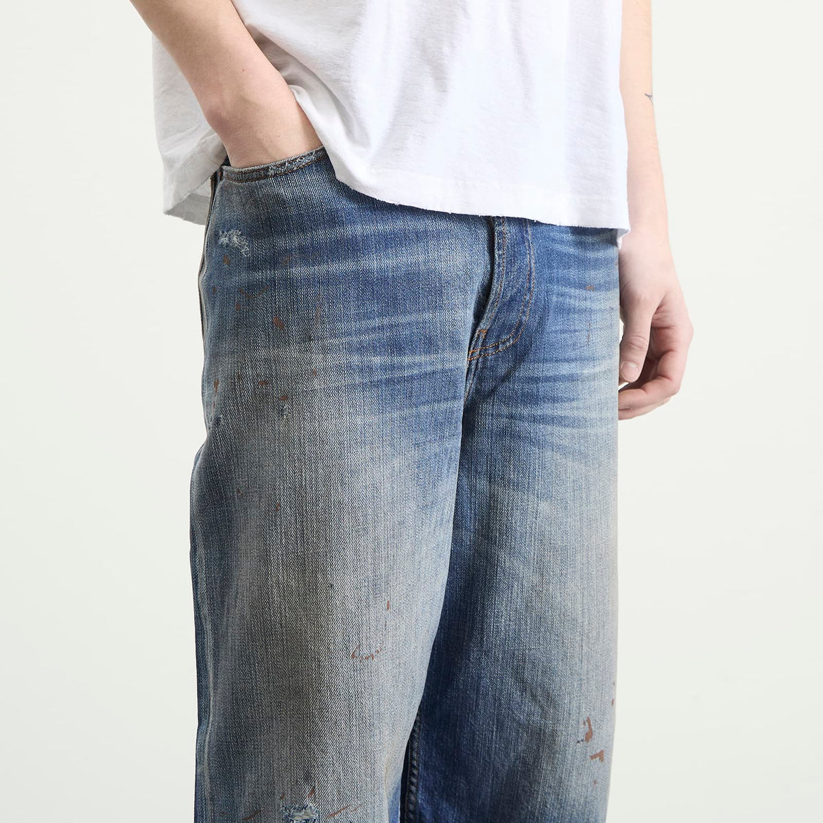 Acne Studios Judda Blue Trafalgar Denim Shorts