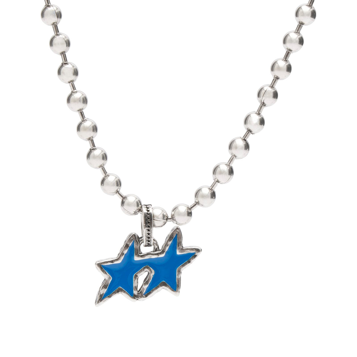 TwoJeys Melted Stars Ball Necklace
