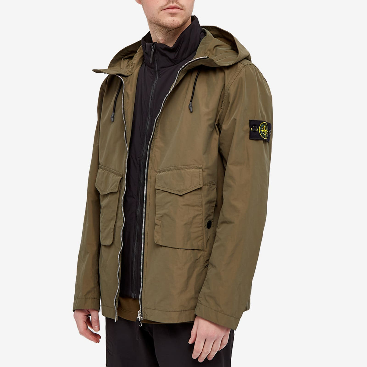 Stone Island Micro Reps Hooded Jacket