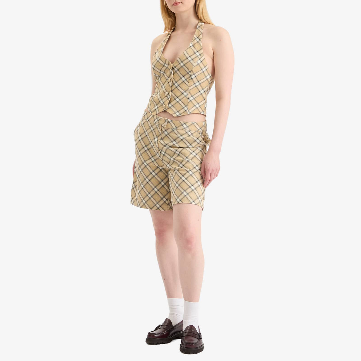 House of Sunny Sloane Check Waistcoat