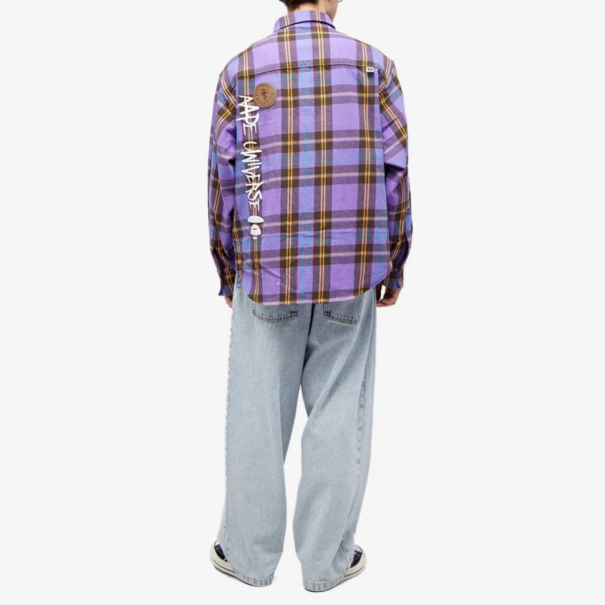 AAPE Check Flannel Shirt