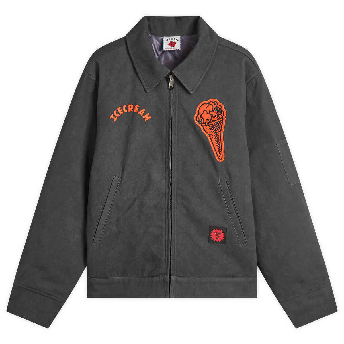 ICECREAM Cone Patch Work Jacket