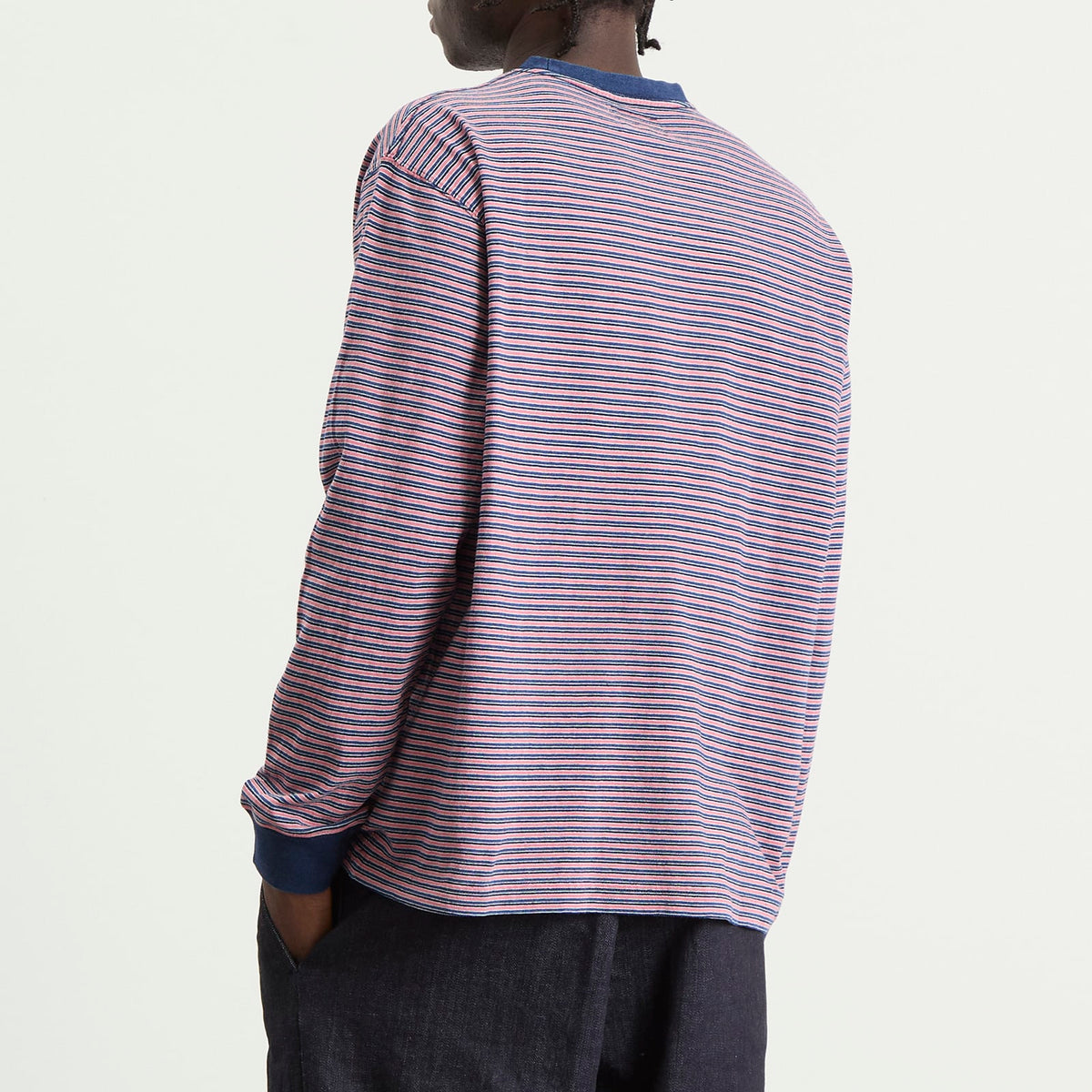Beams Plus Stripe Long Sleeve T-Shirt