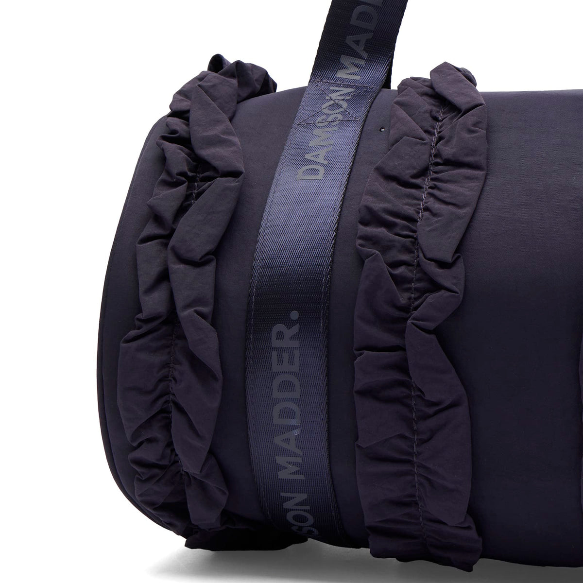 Damson Madder Brooke Frill Barrel Bag