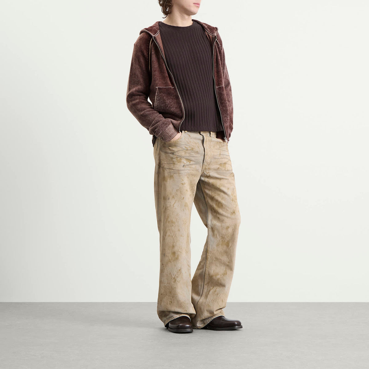 Acne Studios Kupiter Knitted Hoodie