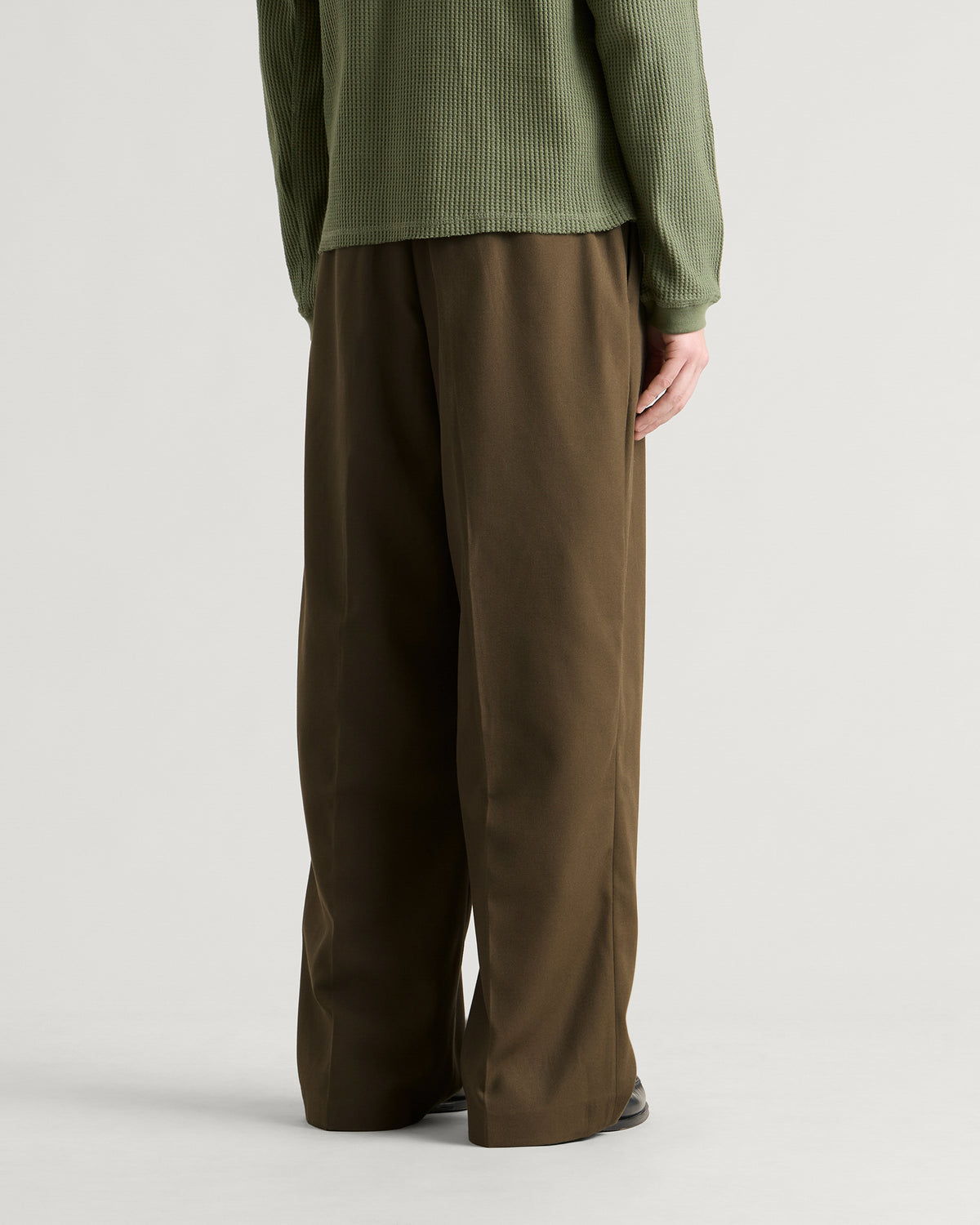 about:blank Twin Pleat Trouser