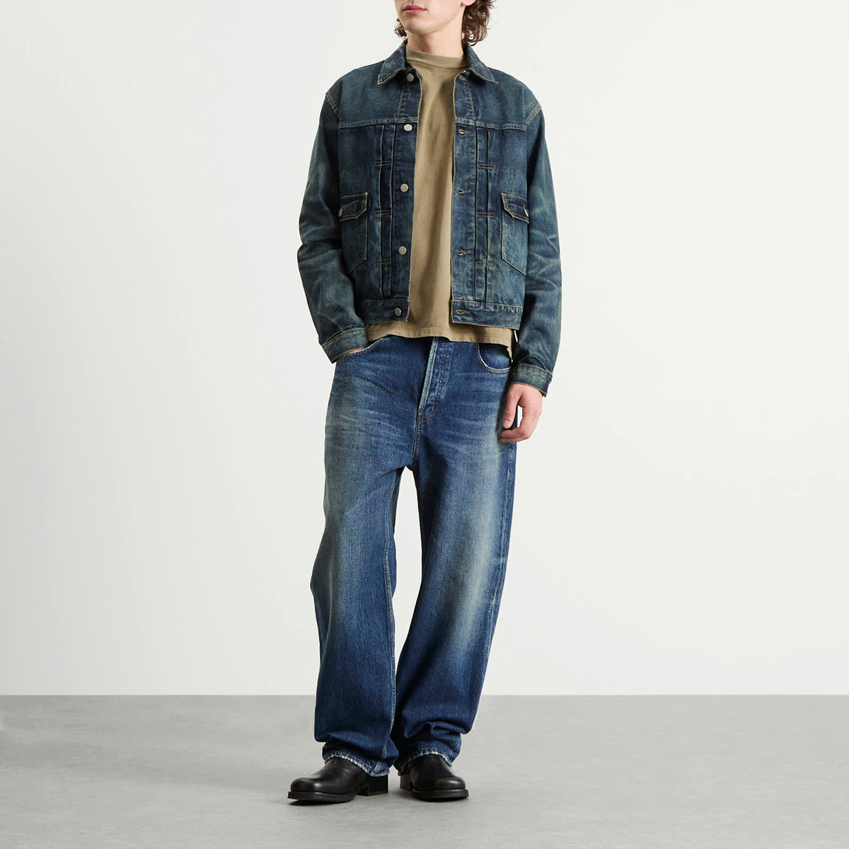 RRL Type 2 Denim Trucker Jacket