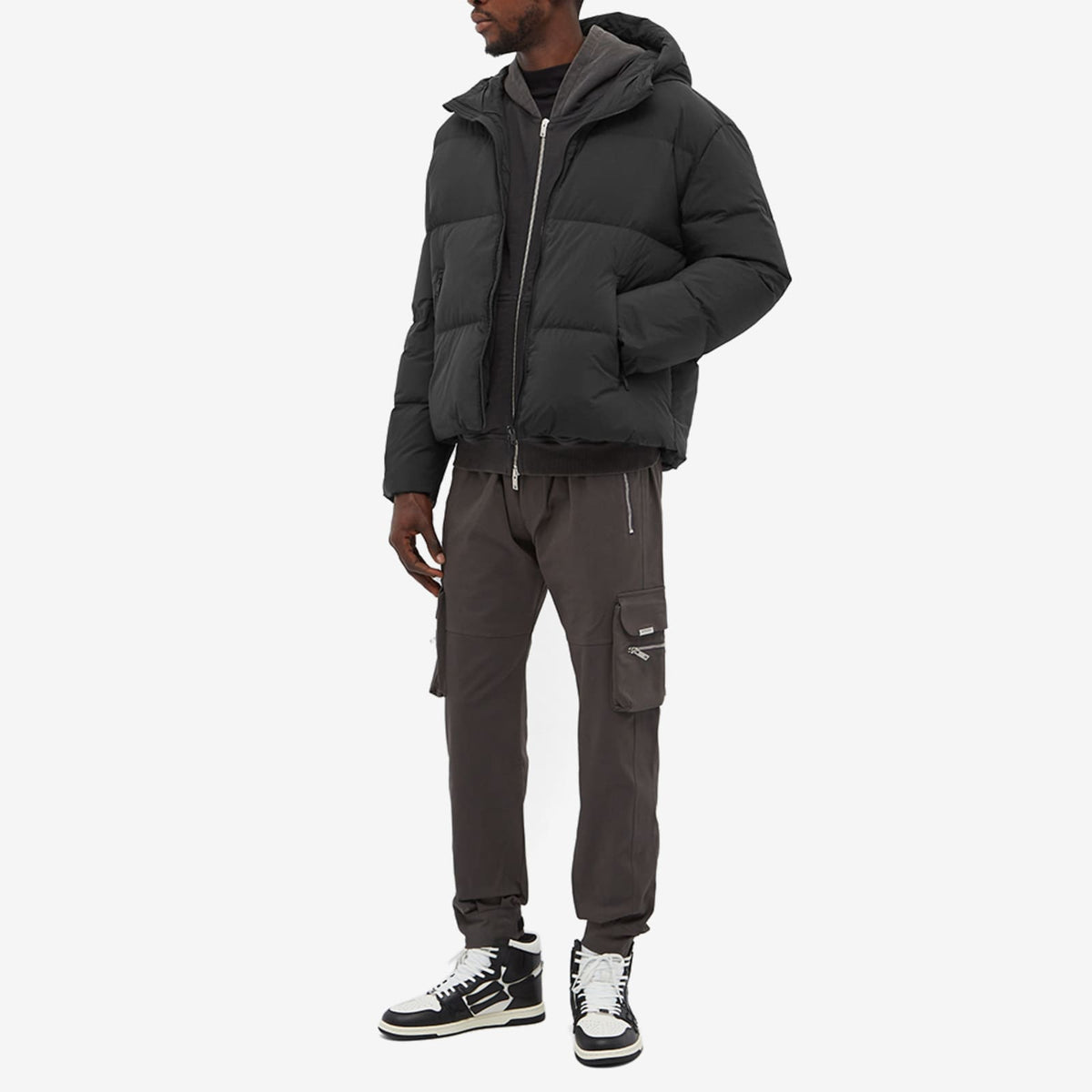 Represent Hooded Puffer Jacket